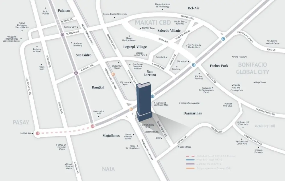 Vion Tower Location