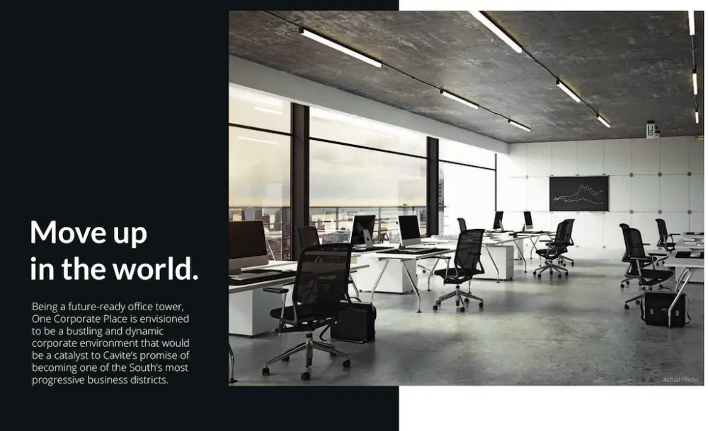 One Corporate Place office building space for sale at Maple Grove Cavite by Megaworld