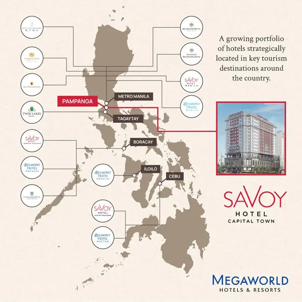 savoy hotel map
