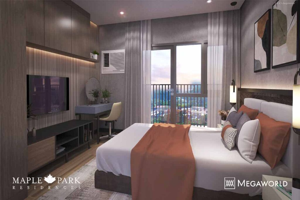 maple park residences 1 bedroom interior pre-selling 1 Bedroom unit in maple park residences