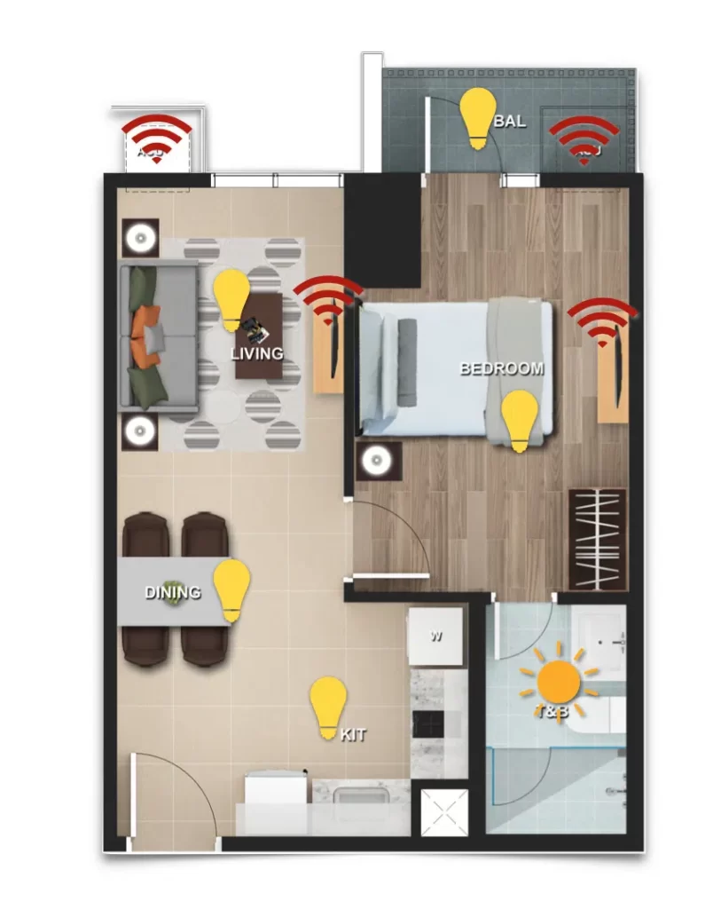 saint-marcel residences smart home unit