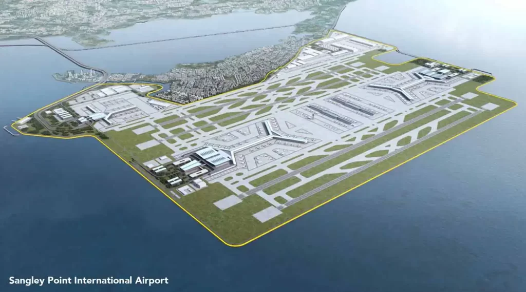 calax property values in cavite sangley international airport infrastructure connecting cities