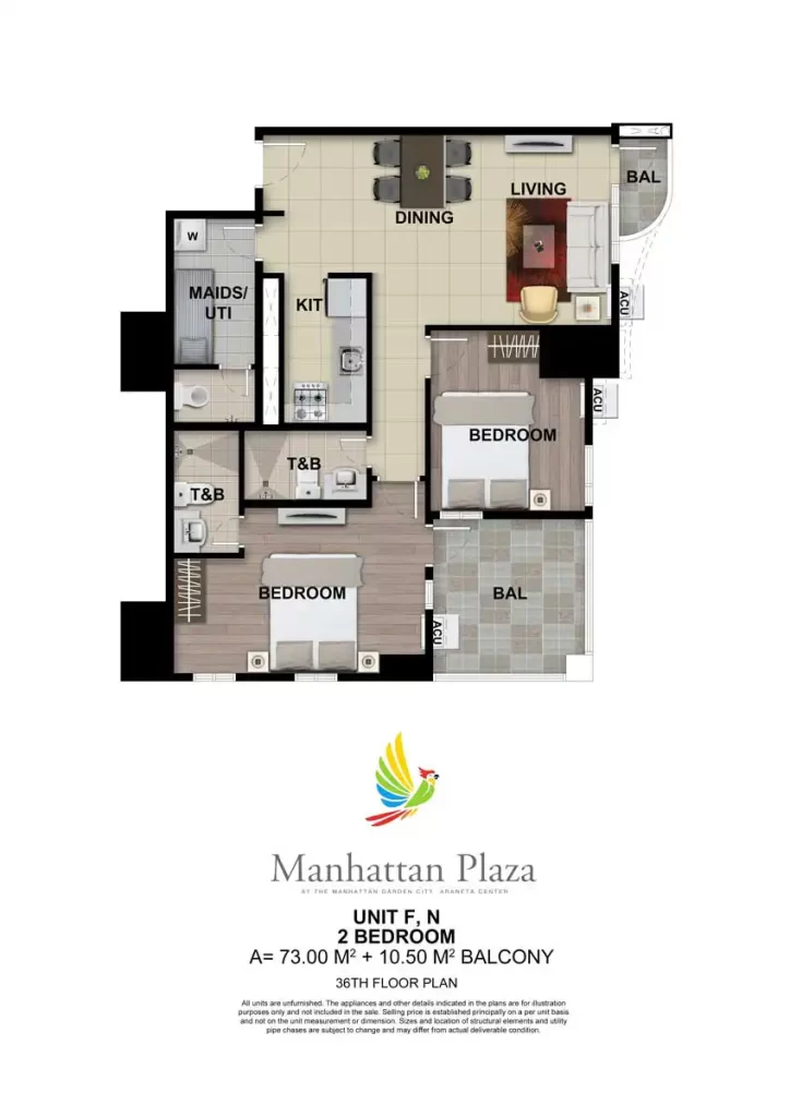 manhattan plaza tower 2 floor plan 2 bedroom araneta city cubao condo quezon city
