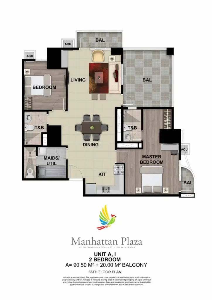 manhattan plaza tower 2 floor plan 2 bedroom araneta city cubao condo quezon city