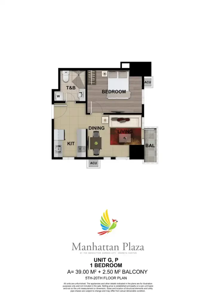 manhattan plaza tower 2 floor plan 1 bedroom araneta city cubao condo quezon city