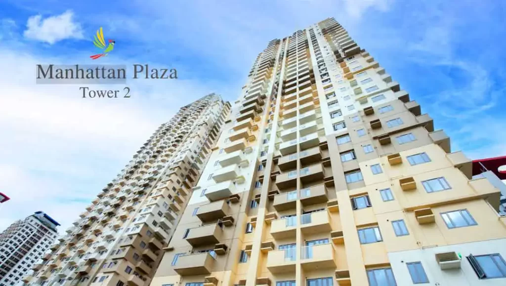 Manhattan Plaza Tower 2 facade — RFO condo in Araneta City, Cubao, Quezon City by Megaworld