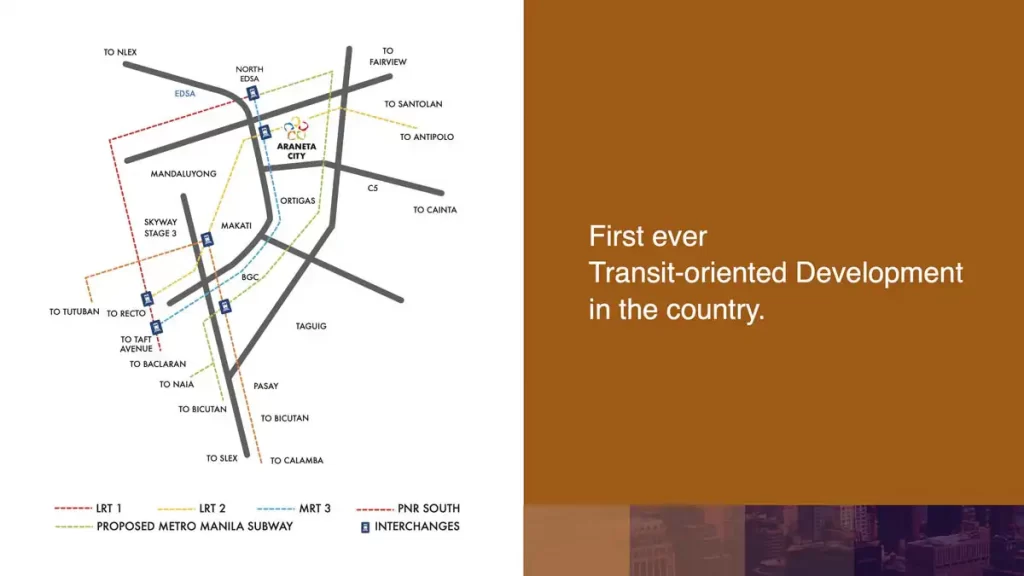 Manhattan Garden City site development plan — Manhattan Plaza Tower 2 location within Araneta City