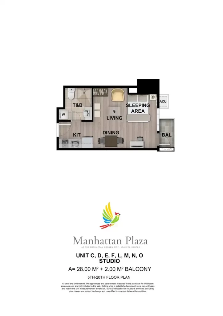 manhattan plaza tower 2 floor plan studio araneta city cubao condo quezon city