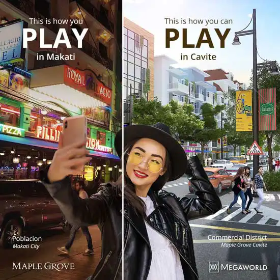 Lot for sale in Cavite by Megaworld — Maple Grove Park Village township residential lots in General Trias