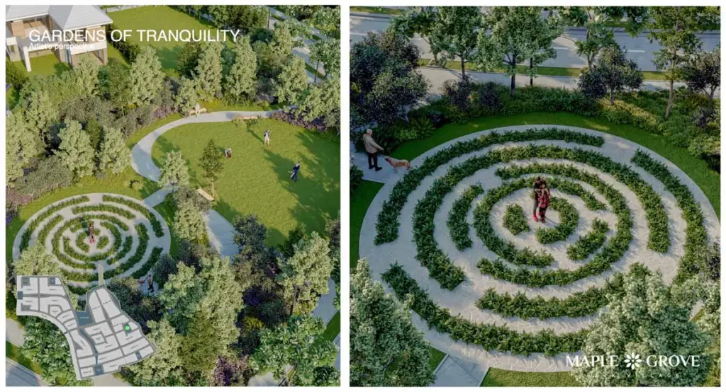 maple grove park village gardens of trnsquility amenity general trias cavite megaworld