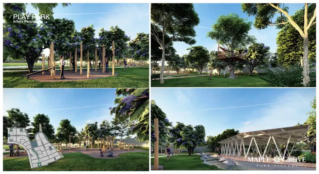 maple grove park village aromatherapy gardens amenity general trias cavite megaworld
