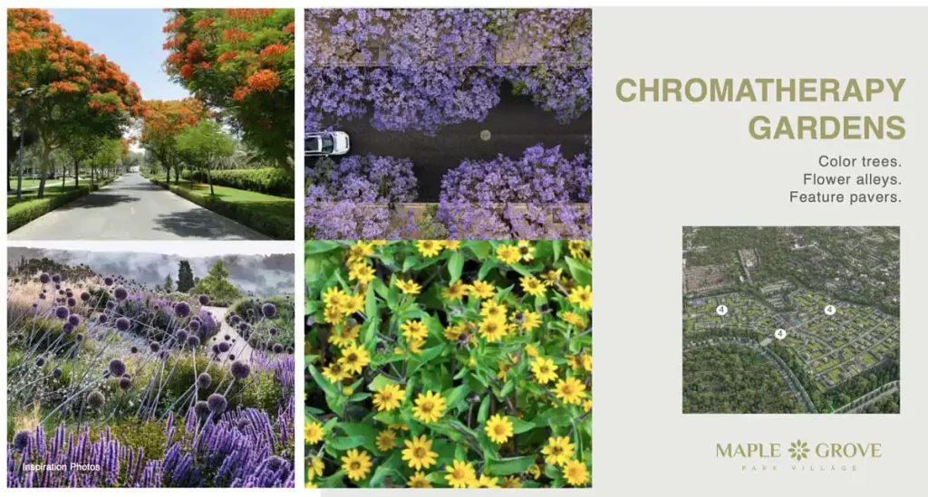 maple grove park village chromatherapy gardens amenity general trias cavite megaworld