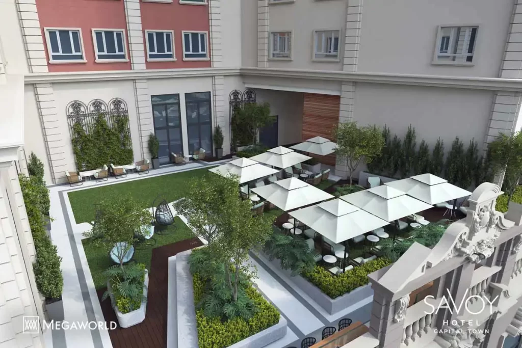 aerial view amenity at Savoy Hotel Capital Town, Capital Town Pampanga Megaworld Condotel