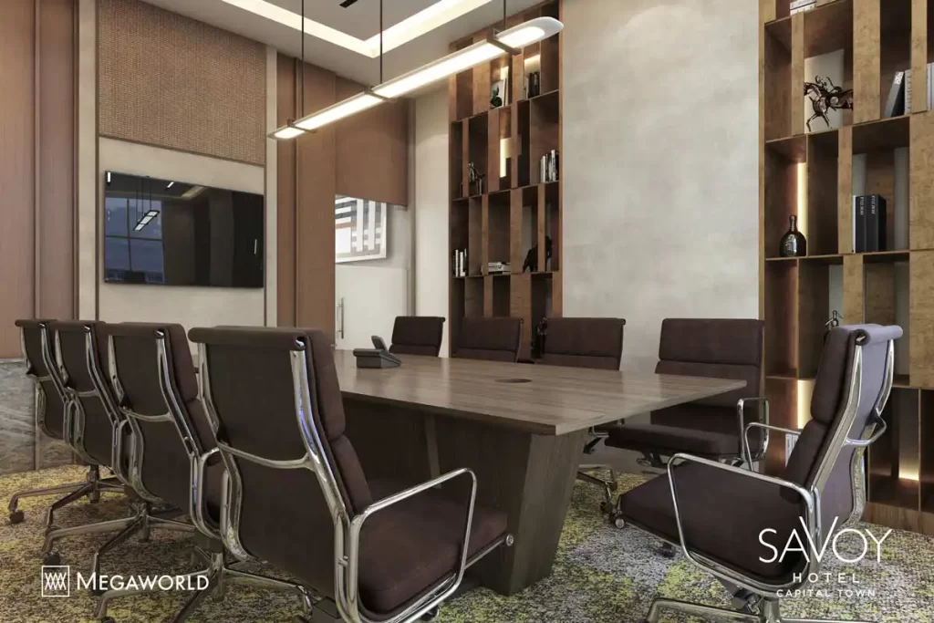 Meeting Room amenity at Savoy Hotel Capital Town, Capital Town Pampanga Megaworld Condotel