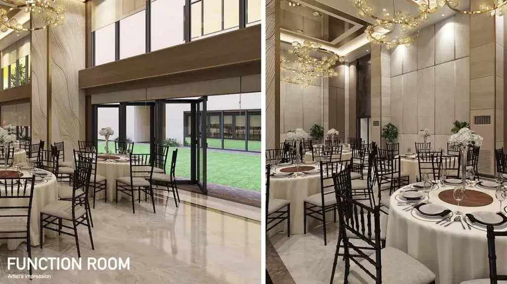 vion west tower makati condo by megaworld amenity function room