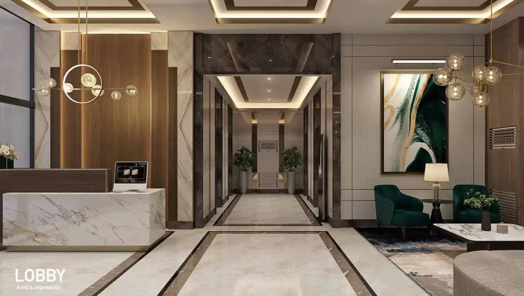 vion west tower makati condo by megaworld amenity lobby