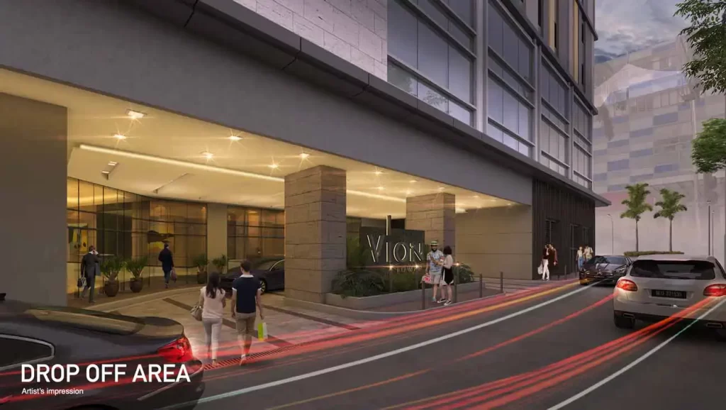 vion west tower makati condo by megaworld amenity drop off